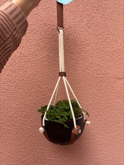 Alça Artesanal Raiz 53cm - Marrom