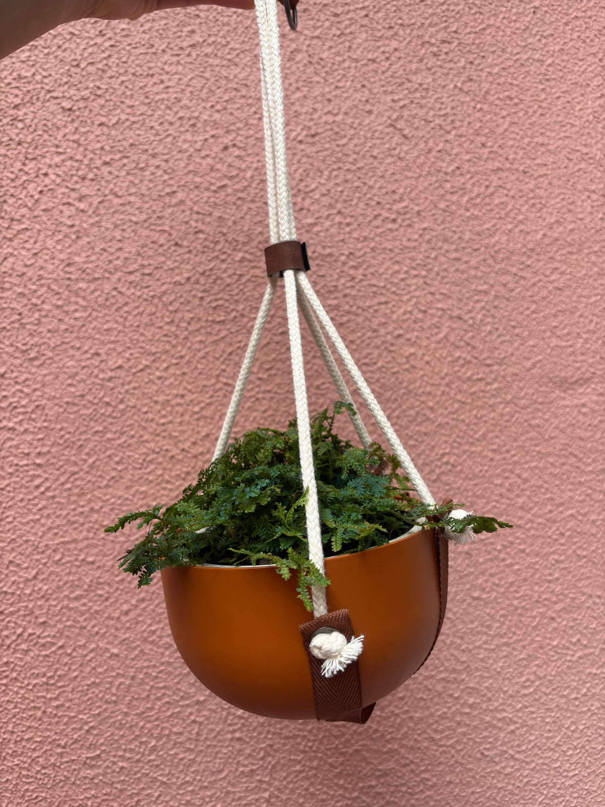 Alça Artesanal Raiz 53cm - Marrom